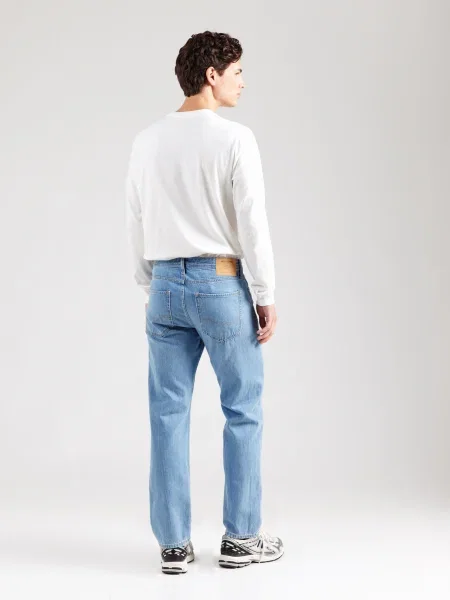 JACK & JONES Džinsai JJICHRIS JJORIGINAL šviesiai mėlyna