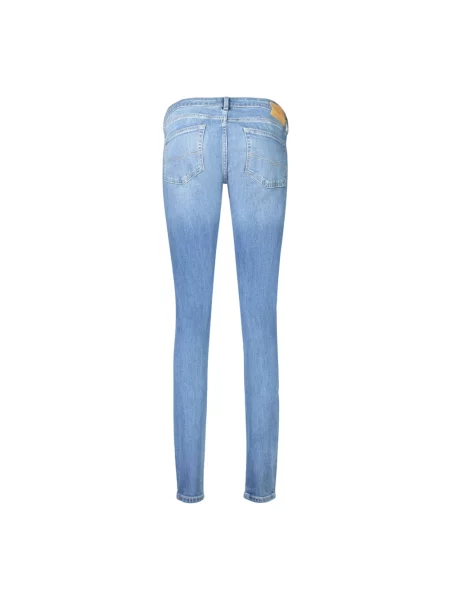 Skinny jeansy skinny Pepe Jeans niebieskie