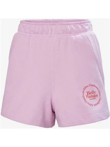 Spodenki Helly Hansen Core Sweat jasnoróżowe XS różowe