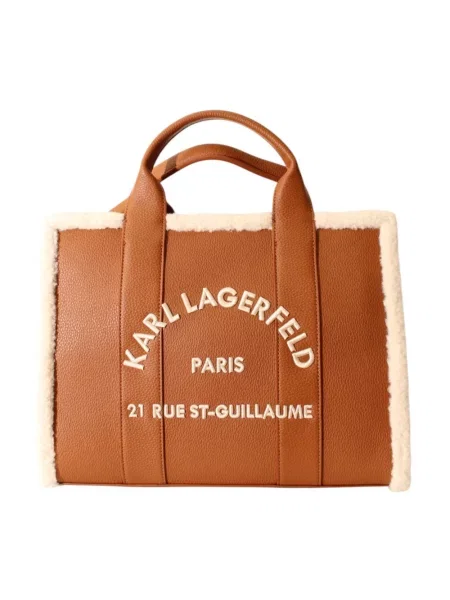 Karl Lagerfeld torebka crossbody K/RSG brązowa