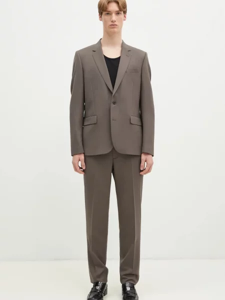 Paul Smith costum de lana maro