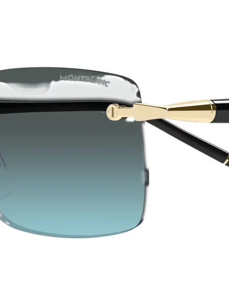Ochelari de soare Montblanc auriu