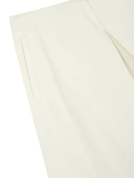 Fusta plisata Studio Tomboy plisată până la genunchi alb