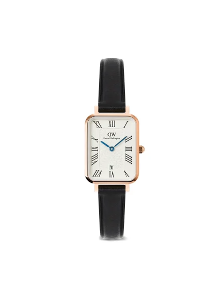 Hodinky Daniel Wellington Quadro Sterling Roman Numerals čierna