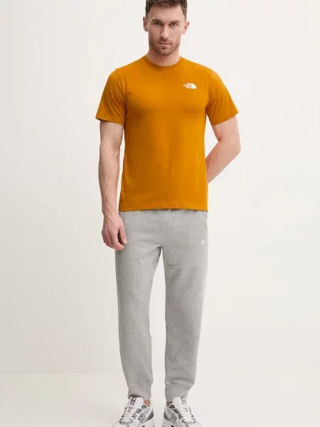 Kratka majica The North Face EVOLUTION oranžna