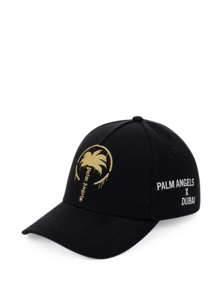 Șapcă Palm Angels cu imagine negru