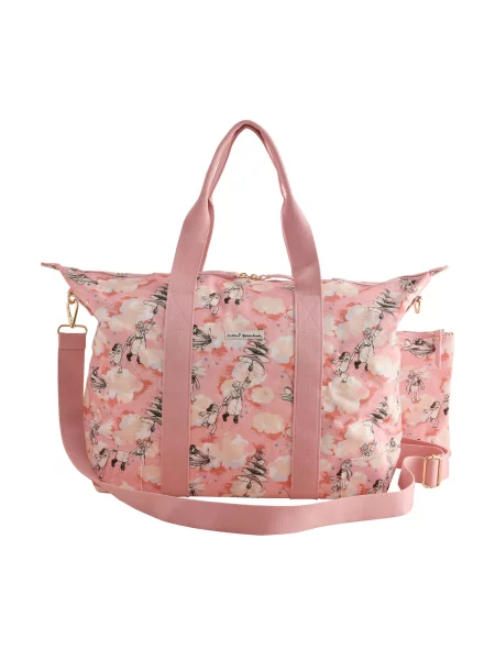 Cath Kidston Geantă de călătorie Wallace & Gromit roz / roz pudră / roșu ruginiu negru
