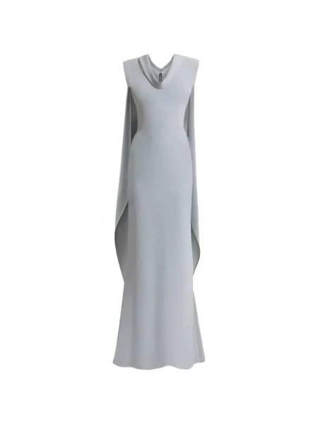 Sukienka maxi Gemy Maalouf niebieska