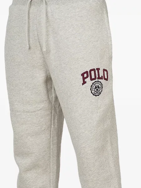 Căciulă Polo Ralph Lauren tricotate cu autograf chunky gri