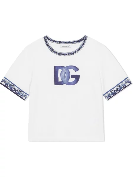 Koszulka dziecięca Dolce And Gabbana biała