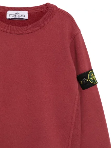 Sweter dziecięcy Stone Island czerwony
