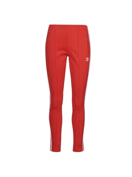 Hlače Adidas rdeča