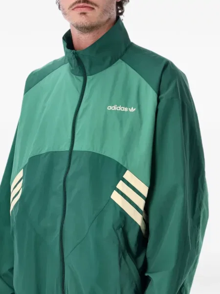Бягане панталон Adidas с принт на райета розово