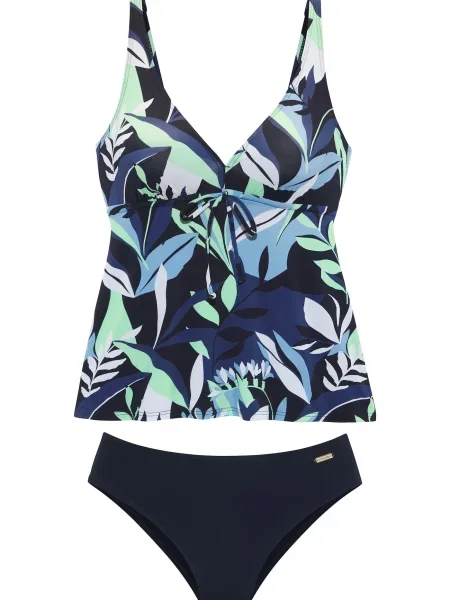 SUNSEEKER Costum de baie Tankini marin / deschis / închis / verde deschis albastru