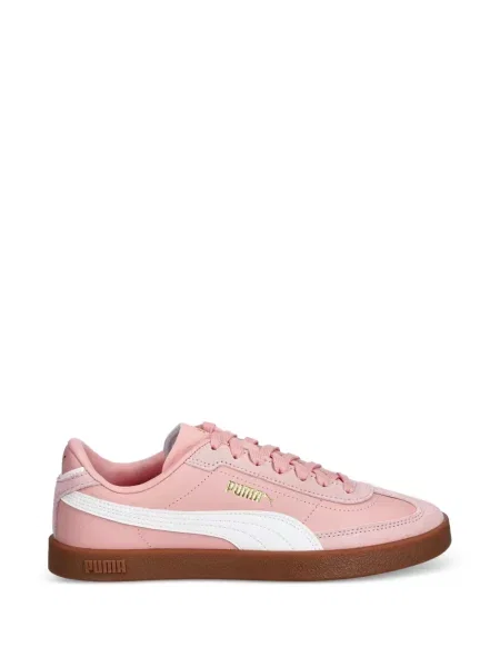 Sneakerși Puma Suede din piele de căprioară roz