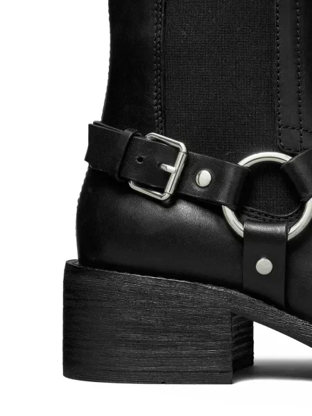 Botine Tory Burch cu cataramă negru