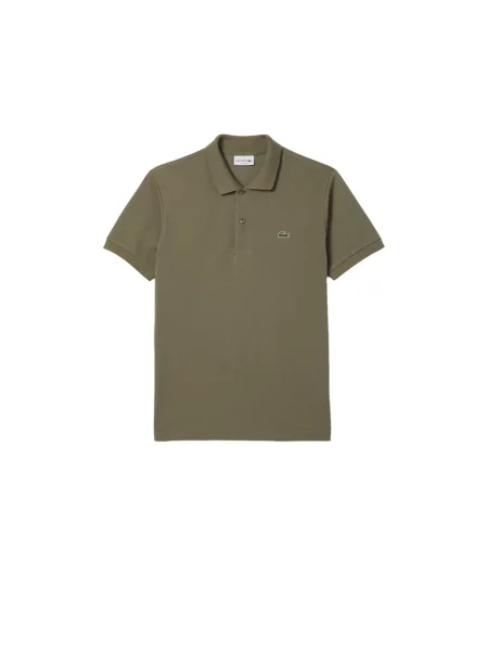 Koszulka polo Lacoste z krótkim rękawem zielona