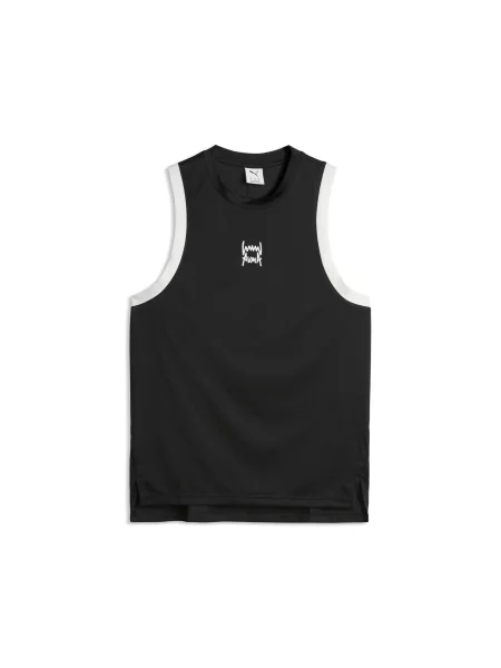 PUMA koszulka bez rękawów Fundamentals Mesh Akcesoria S czarny