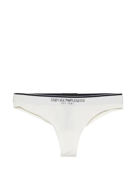 Stringai Emporio Armani su autografu balta