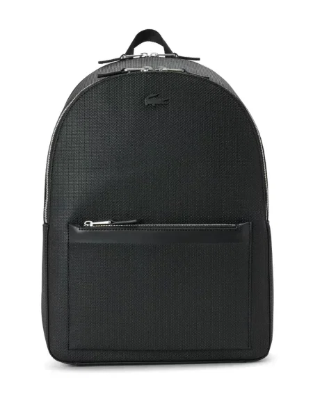 Rucsac Lacoste din piele negru