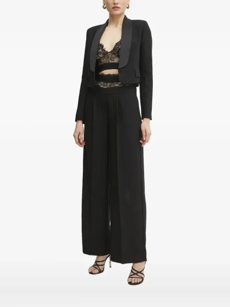 Geacă Ermanno Scervino din satin negru