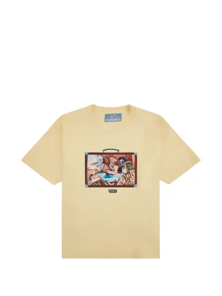 Tricou Kidsuper cu imagine galben