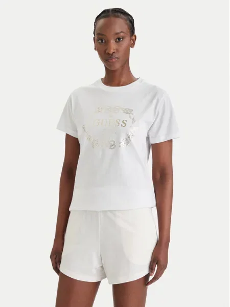Guess T-Shirt biały