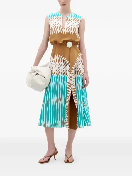 Rochie Silvia Tcherassi de costum maro