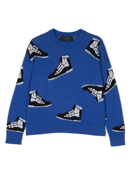 Sneakersy dziecięce Amiri niebieskie