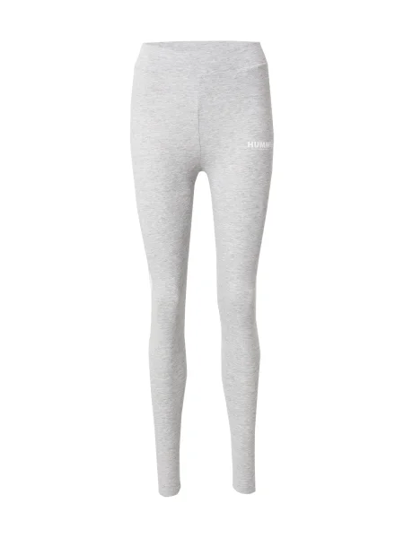 Hummel Pantaloni sport LEGACY gri amestecat alb