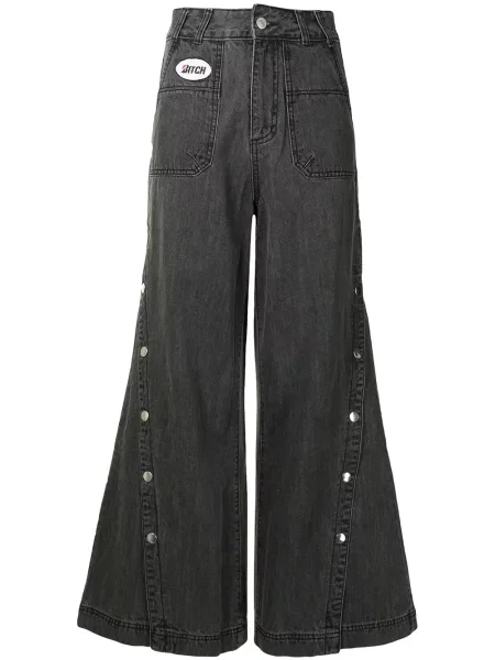 Jeansy dzwony Ground Zero dzwony szare