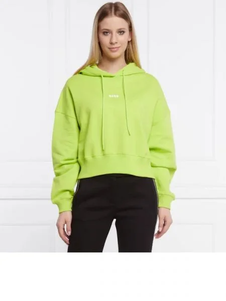 MSGM Hanorac | Cropped Fit verde