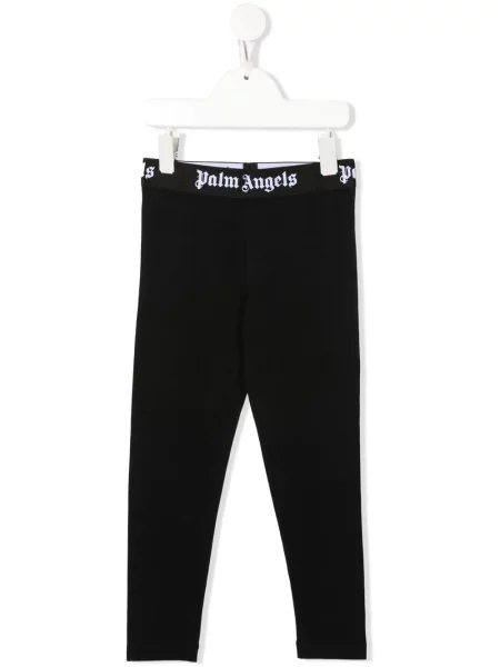 Legginsy dziecięce Palm Angels czarne