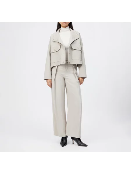 Drykorn Kurtka Z Klapami Arklow beige beżowa