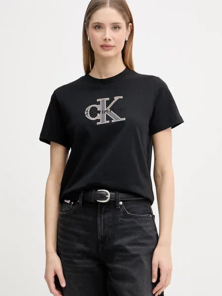 Calvin Klein Jeans Basic tričko černé