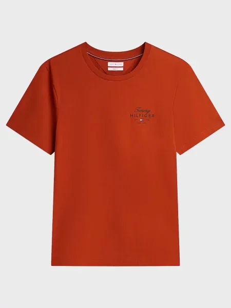Футболка Tommy Hilfiger помаранчева