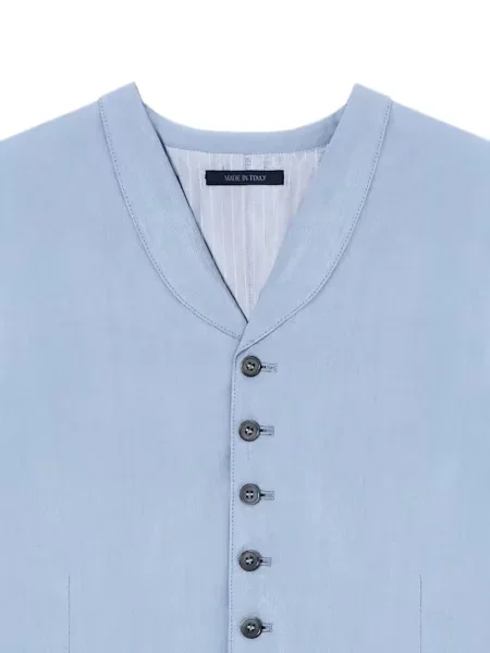 Vestă Giorgio Armani cu rever albastru