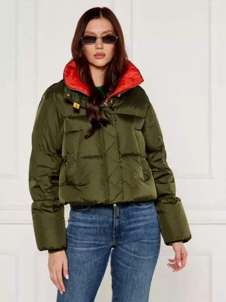 PARAJUMPERS Geacă CECY | Cropped Fit kaki