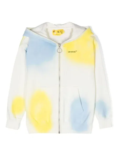 Bluza z kapturem dziecięca Off-white biała