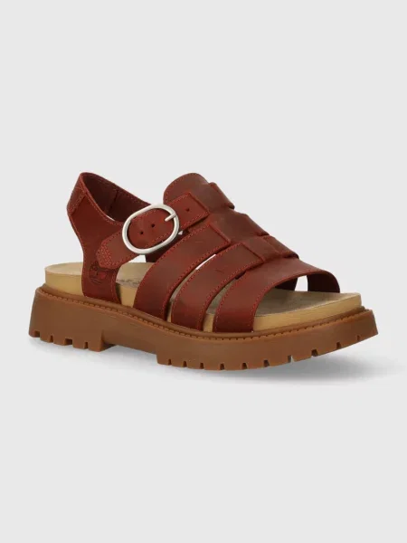 Sandały Timberland Clairemont Way czerwone