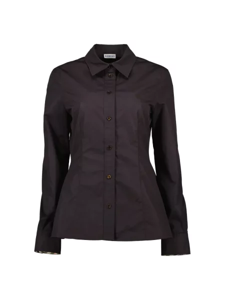 Koszula Burberry brązowa