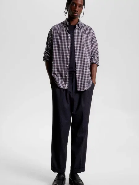 Картата міні сорочка Tommy Hilfiger без кісточок