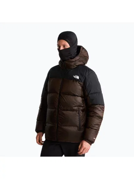 Geacă cu puf pentru bărbați The North Face Diablo Down Hoodie dark chestnut b