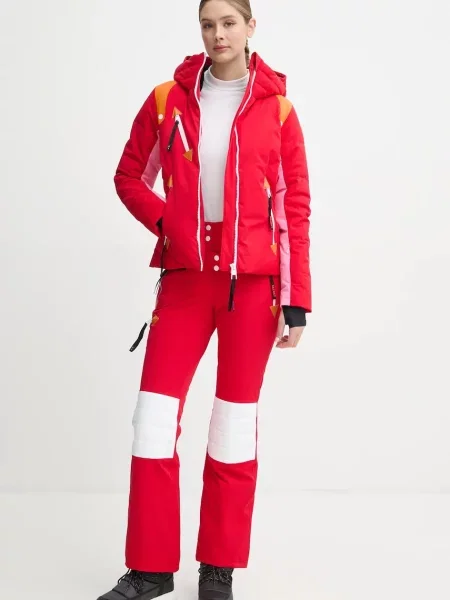 Пухова лижна куртка Rossignol Pilot x JCC червоний
