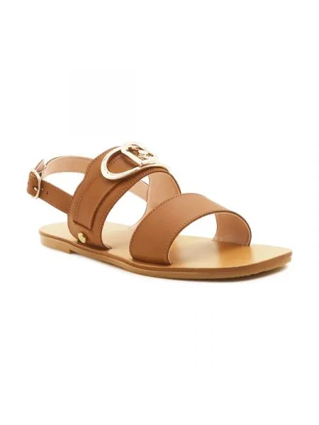 Liu Jo De piele sandale SABA maro