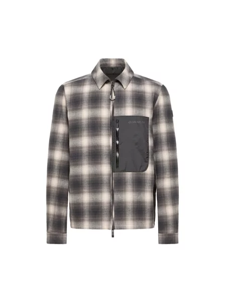Kurtka koszulowa Moncler czarna