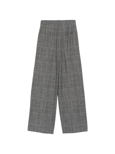 Pantaloni Circolo 1901 în carouri gri