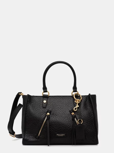 Marc O'Polo geantă pentru femei din piele negru