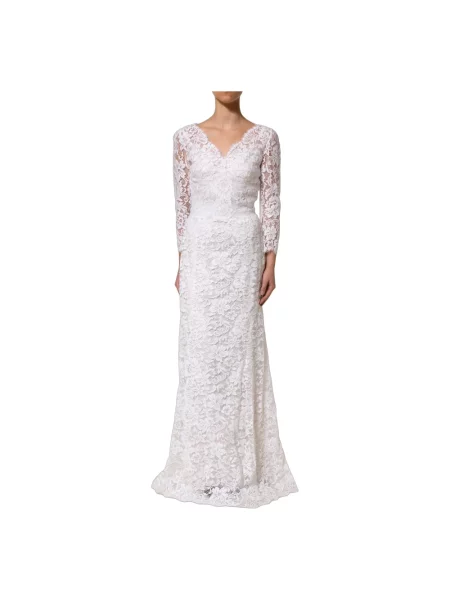 Sukienka Dolce And Gabbana biała