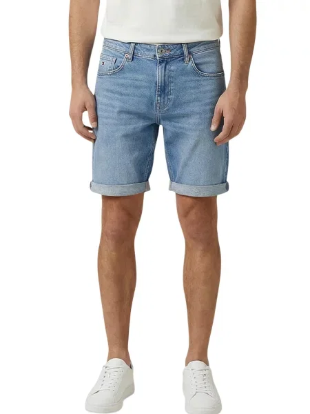 Bermude Tommy Hilfiger Jeans alb